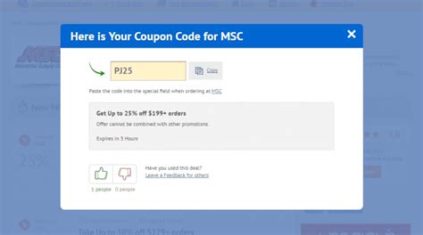 mscdirect coupon|Iba pa.